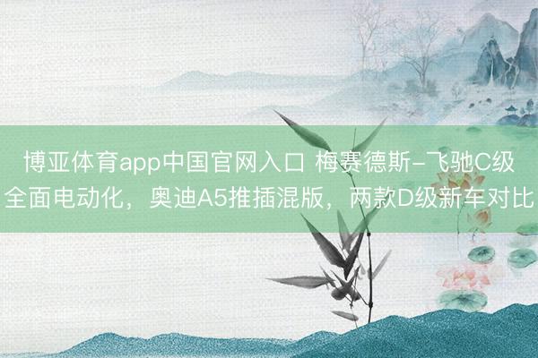 博亚体育app中国官网入口 梅赛德斯-飞驰C级全面电动化，奥迪A5推插混版，两款D级新车对比